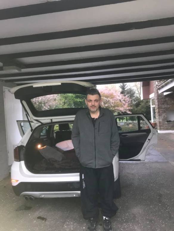 arrival from hospital